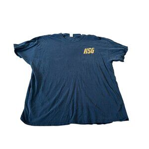 Gildan Heavy Cotton Mens T Shirt Blue Size 2XL HSG Youtube Pullover Short Sleeve